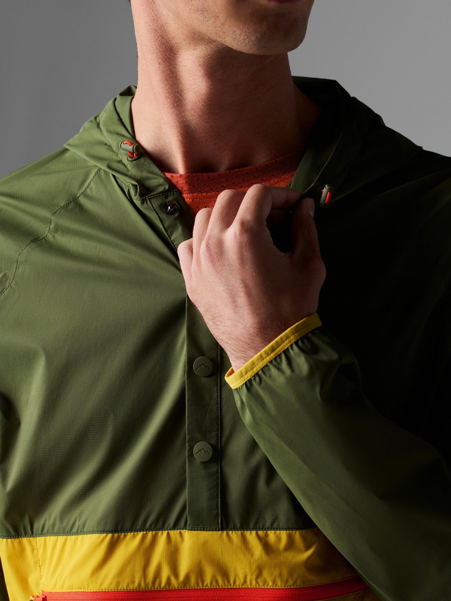 Men's Rabbit High Country Packable Windbreaker Jacket