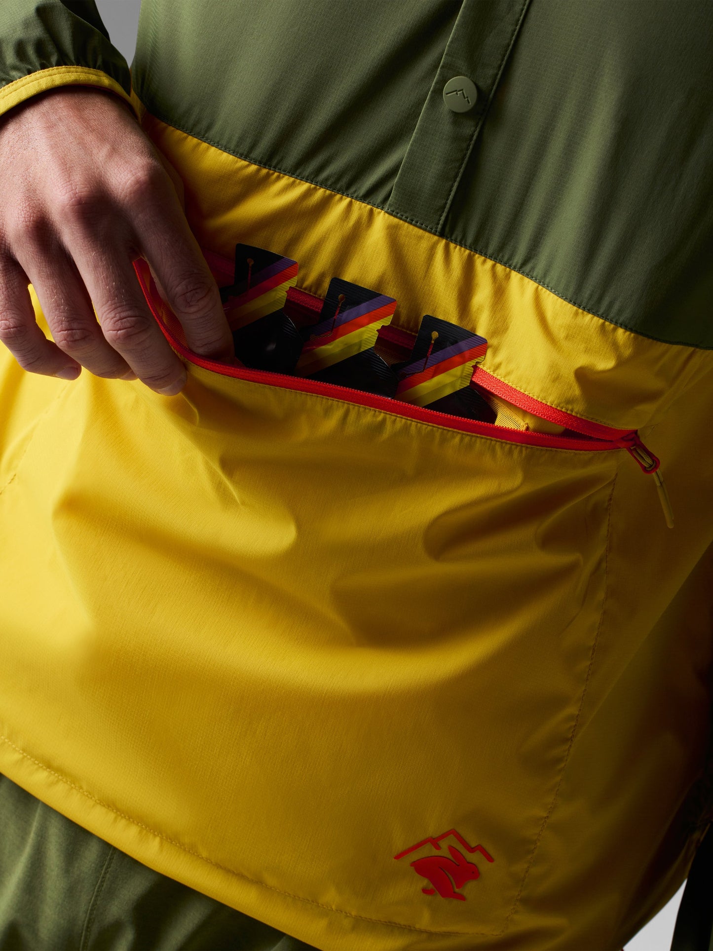 Men's Rabbit High Country Packable Windbreaker Jacket