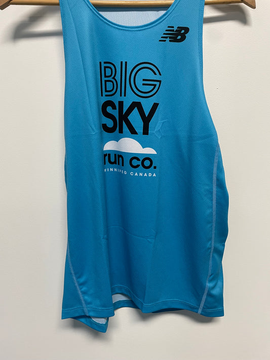 Men's Custom Big Sky + New Balance Achieve Running Singlet